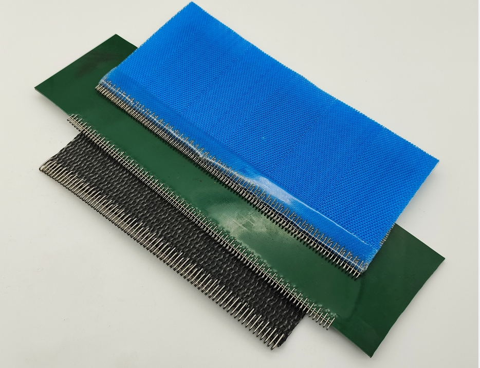 输送带钢扣钉扣机使用用案列